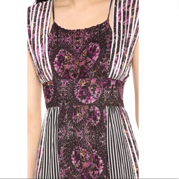 Free People,Mayan Temple Mix Print Maxi, Funky, Fun, Incredible Design, … - Picture 2 of 9